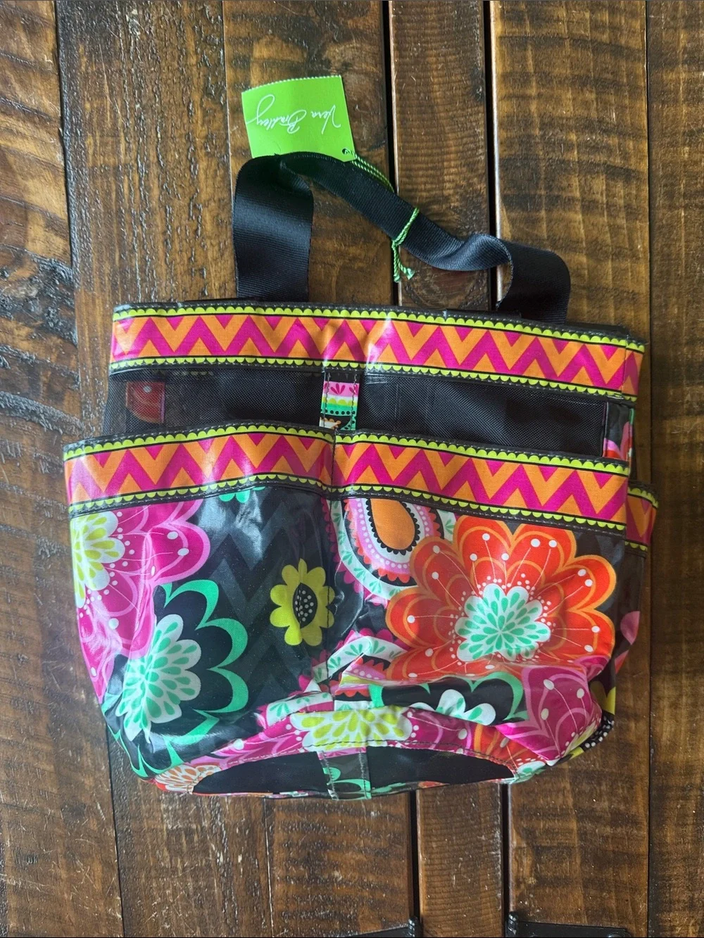 Vera Bradley Ziggy Zinnia Shower Caddy Floral NWT Bathroom Dorm Organizer